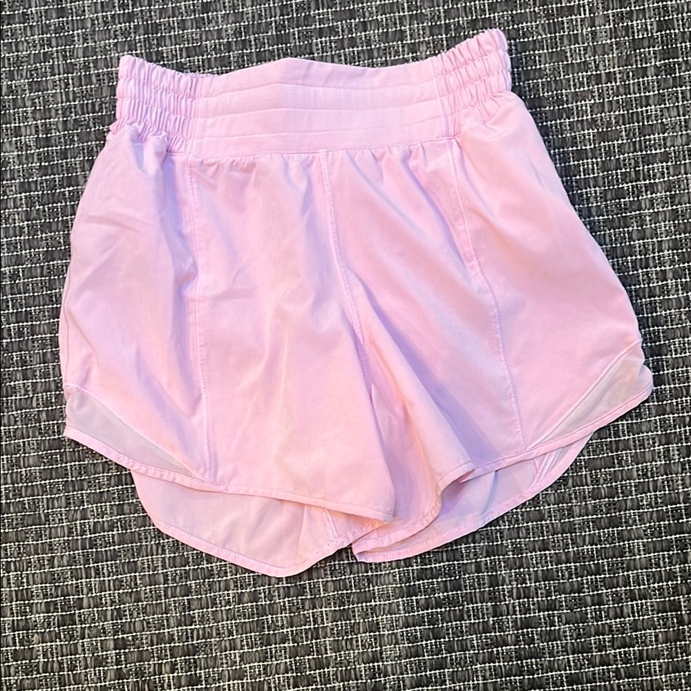 Lululemon Athletica Pink Athletic Shorts Lightweight Comfort